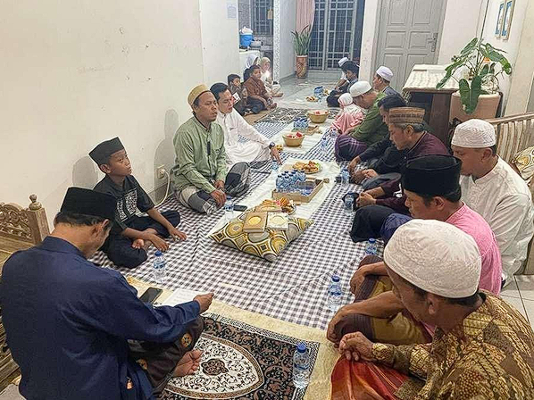 Kegiatan tausiyah di Yayasan Fortuna